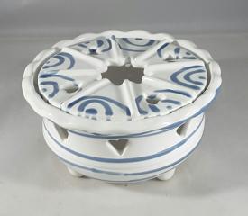 Gmundner Keramik-Teewrmer barock